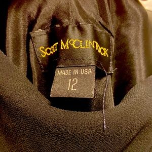 Black formal gown Sz 12